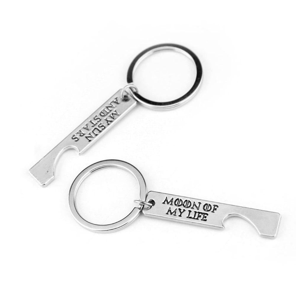 Game of Thrones Letters Keychain for couple