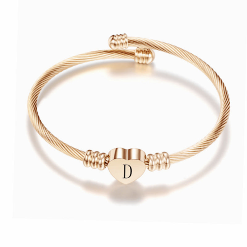 Couple Open Bracelet