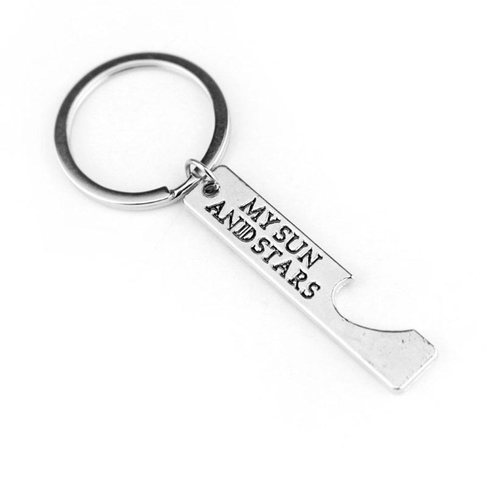Game of Thrones Letters Keychain for couple